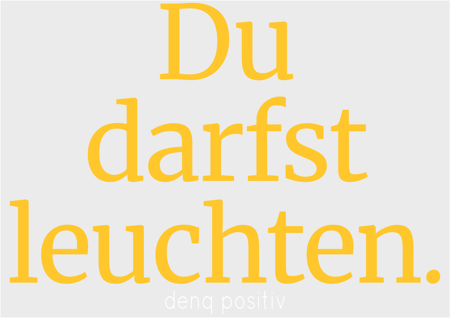 Bio-T-Shirt für Herren mit enganliegender Passform | Du darfst leuchten.