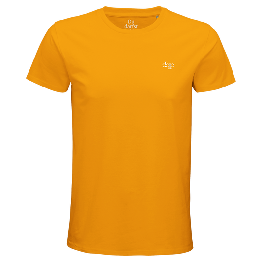 Bio-T-Shirt für Herren mit enganliegender Passform | Du darfst leuchten.