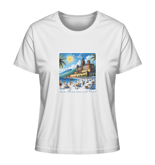 Schloss Heidelberg am Meer ⚓ Mädels Bio T-Shirt