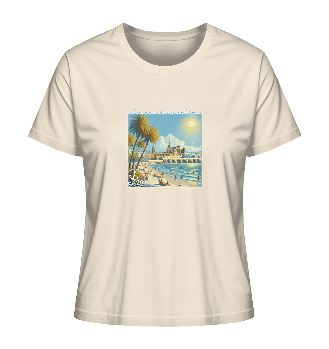 Kathedrale von Córdoba am Meer ⚓ Mädels Bio T-Shirt