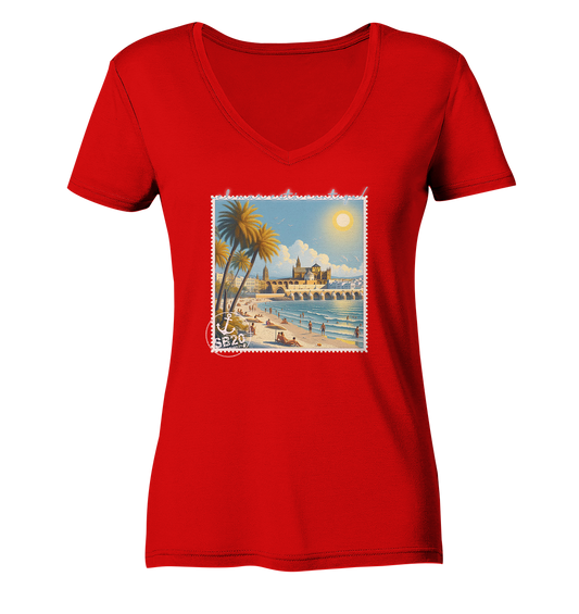 Kathedrale von Córdoba am Meer ⚓ Mädels Bio V-T-Shirt