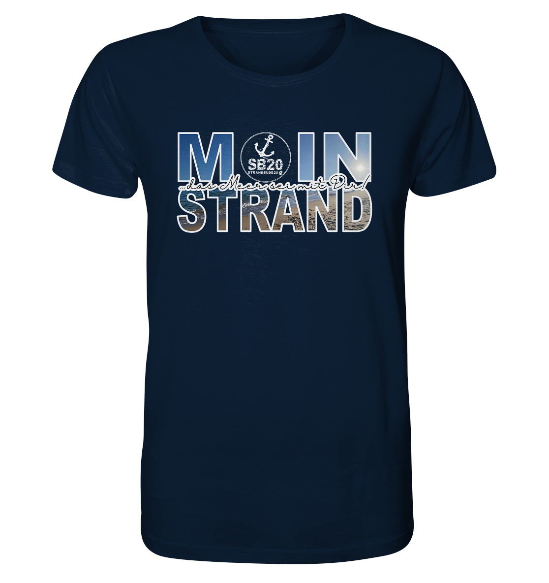 Moin Strand 2.0 ⚓ Unisex Bio T-Shirt
