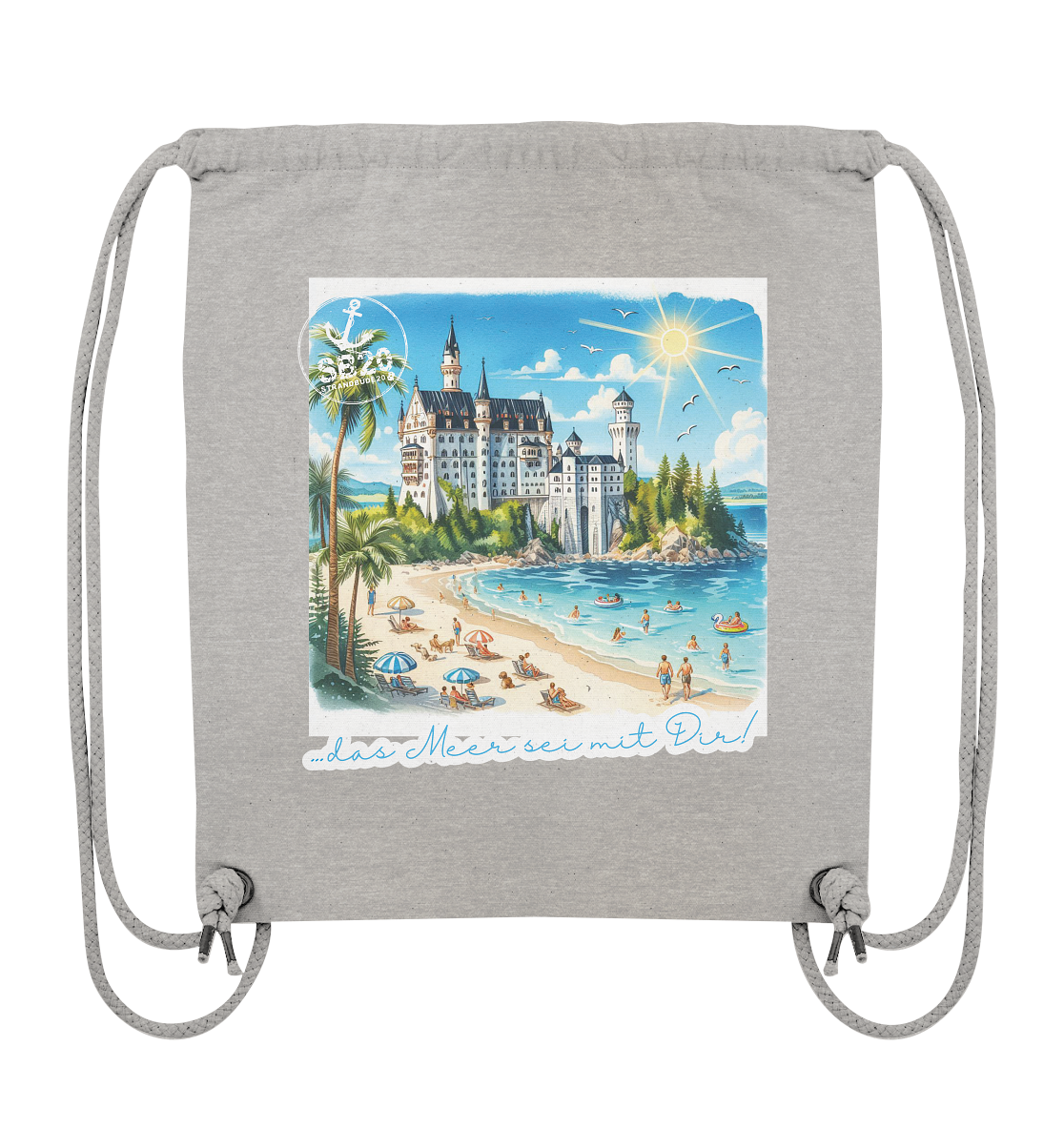 Schloss Neuschwanstein am Meer ⚓ Turnbeutel