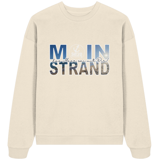 Moin Strand 2.0 ⚓ Unisex Bio-Pulli (Übergross)