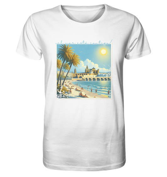 Kathedrale von Córdoba am Meer ⚓ Unisex Bio T-Shirt
