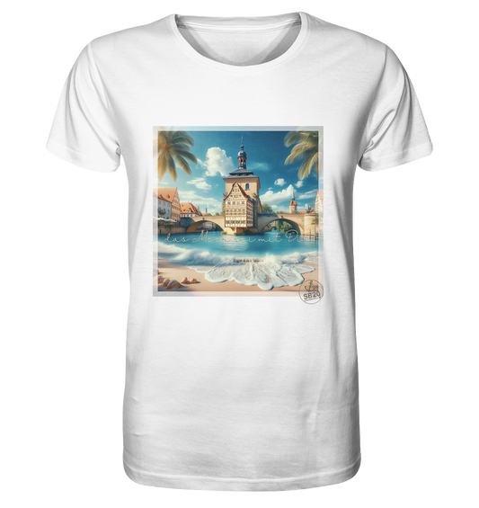 Alte Rathaus Bamberg am Meer ⚓ Unisex Bio T-Shirt