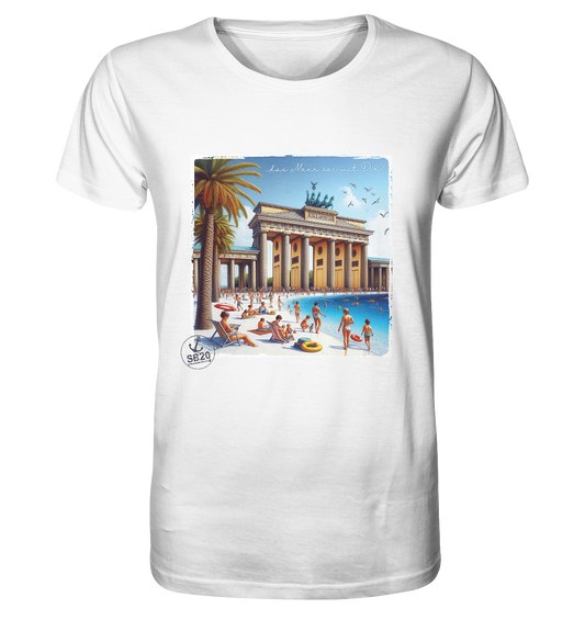 Brandenburger Tor am Meer ⚓ Unisex Bio T-Shirt
