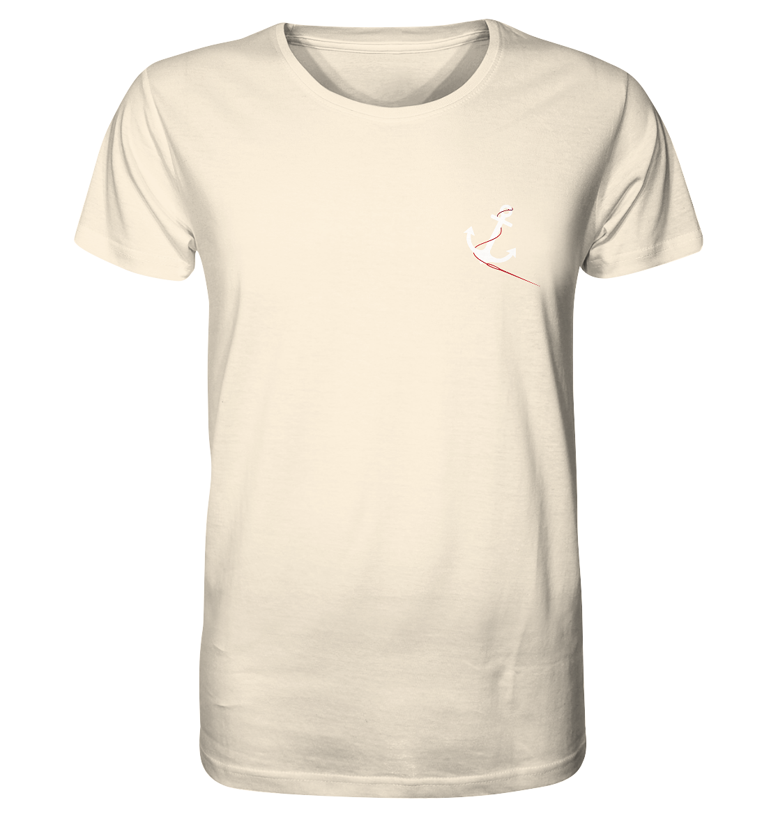 Mann, Hund, Sonnenuntergang ⚓ Jungs Bio-T-Shirt