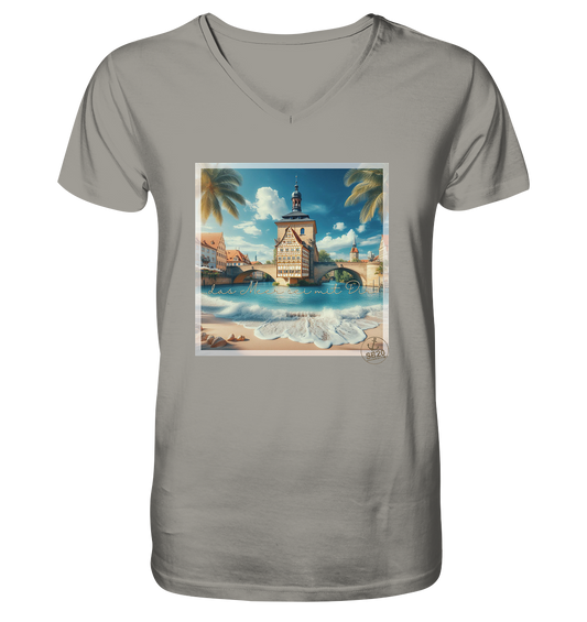Alte Rathaus Bamberg am Meer ⚓ Jungs Bio V-T-Shirt