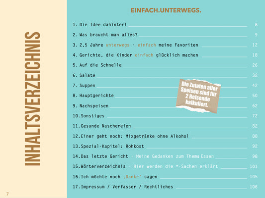 Einfach.Unterwegs. - Rezeptsammlung für Langzeitreisende