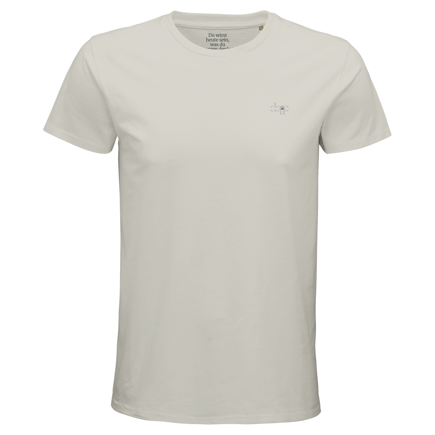 Bio-T-Shirt für Herren mit enganliegender Passform | Du wirst heute sein, was du morgen denkst. - Buddha