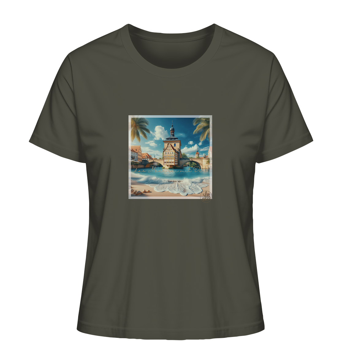 Alte Rathaus Bamberg am Meer ⚓ Mädels Bio T-Shirt