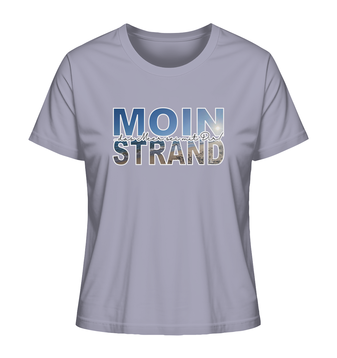 Moin Strand ⚓ Mädels Bio-T-Shirt