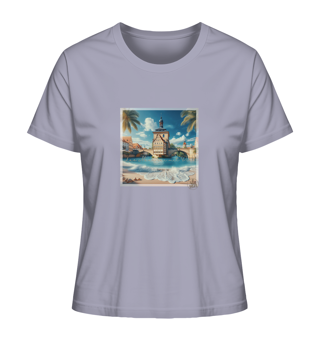 Alte Rathaus Bamberg am Meer ⚓ Mädels Bio T-Shirt