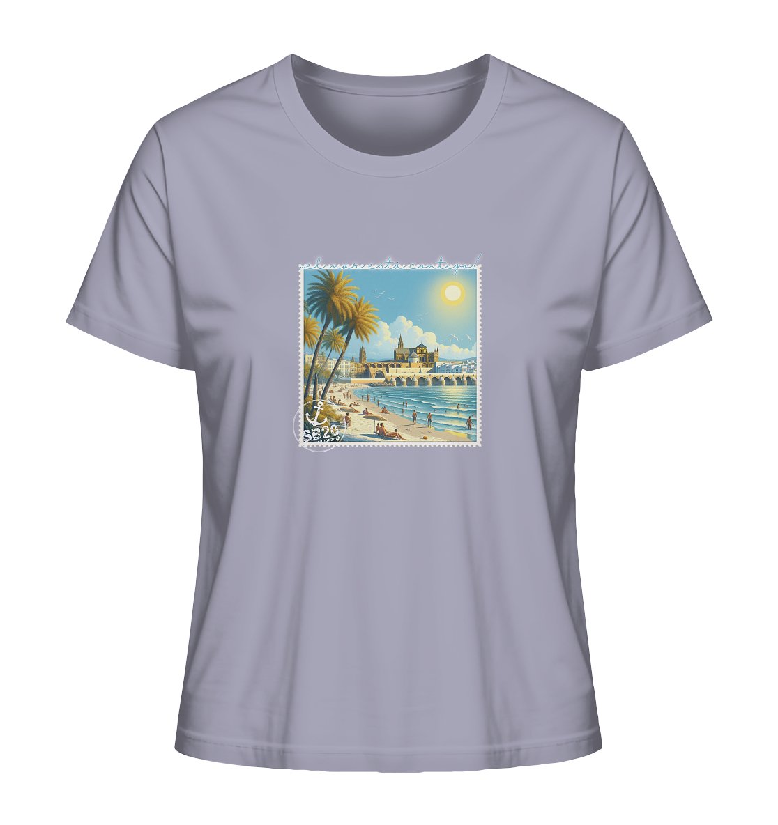 Kathedrale von Córdoba am Meer ⚓ Mädels Bio T-Shirt