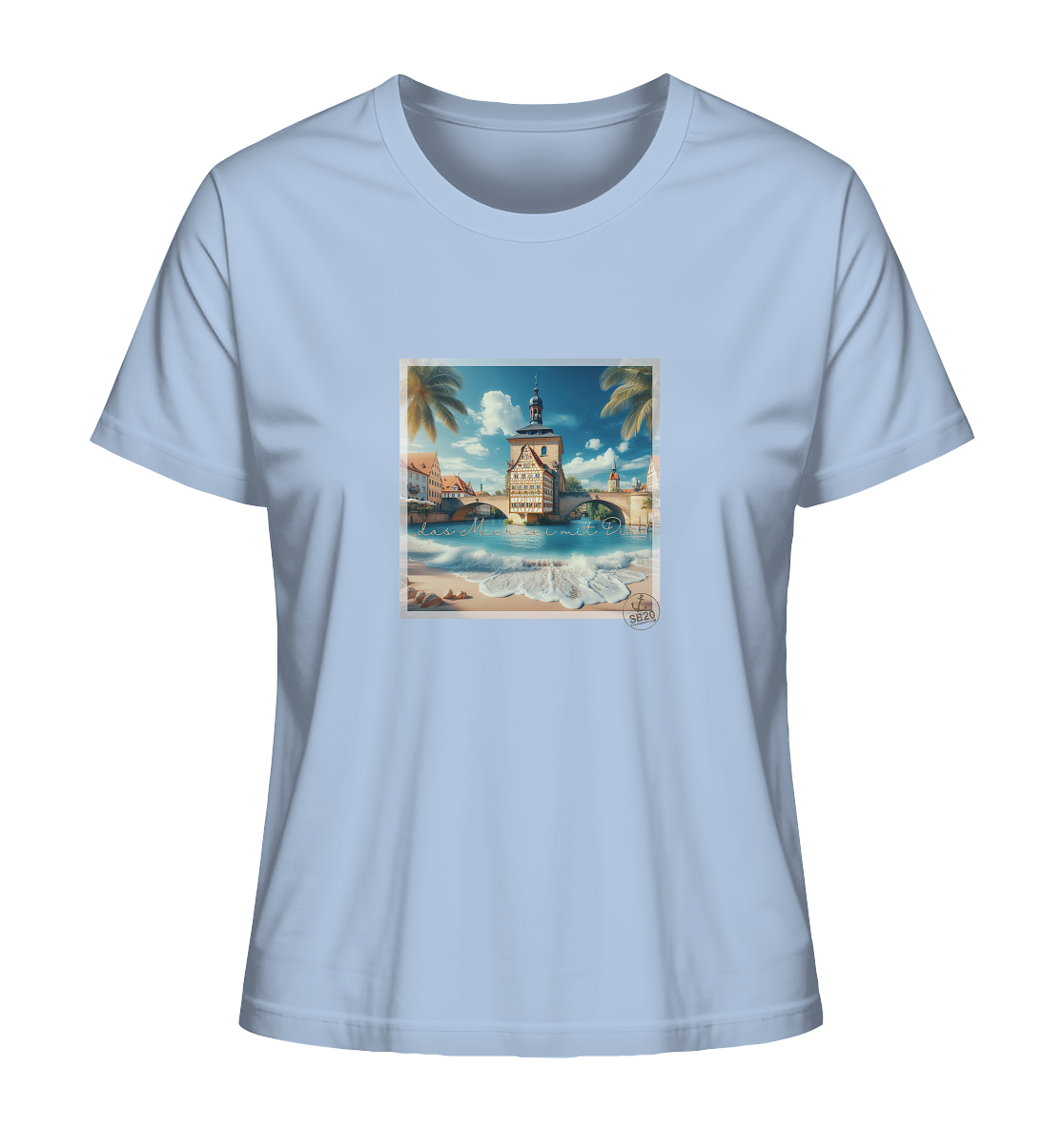 Alte Rathaus Bamberg am Meer ⚓ Mädels Bio T-Shirt
