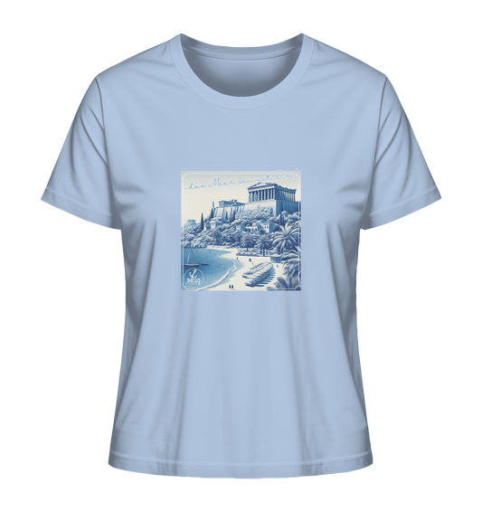 Akropolis am Meer ⚓ Mädels Bio T-Shirt