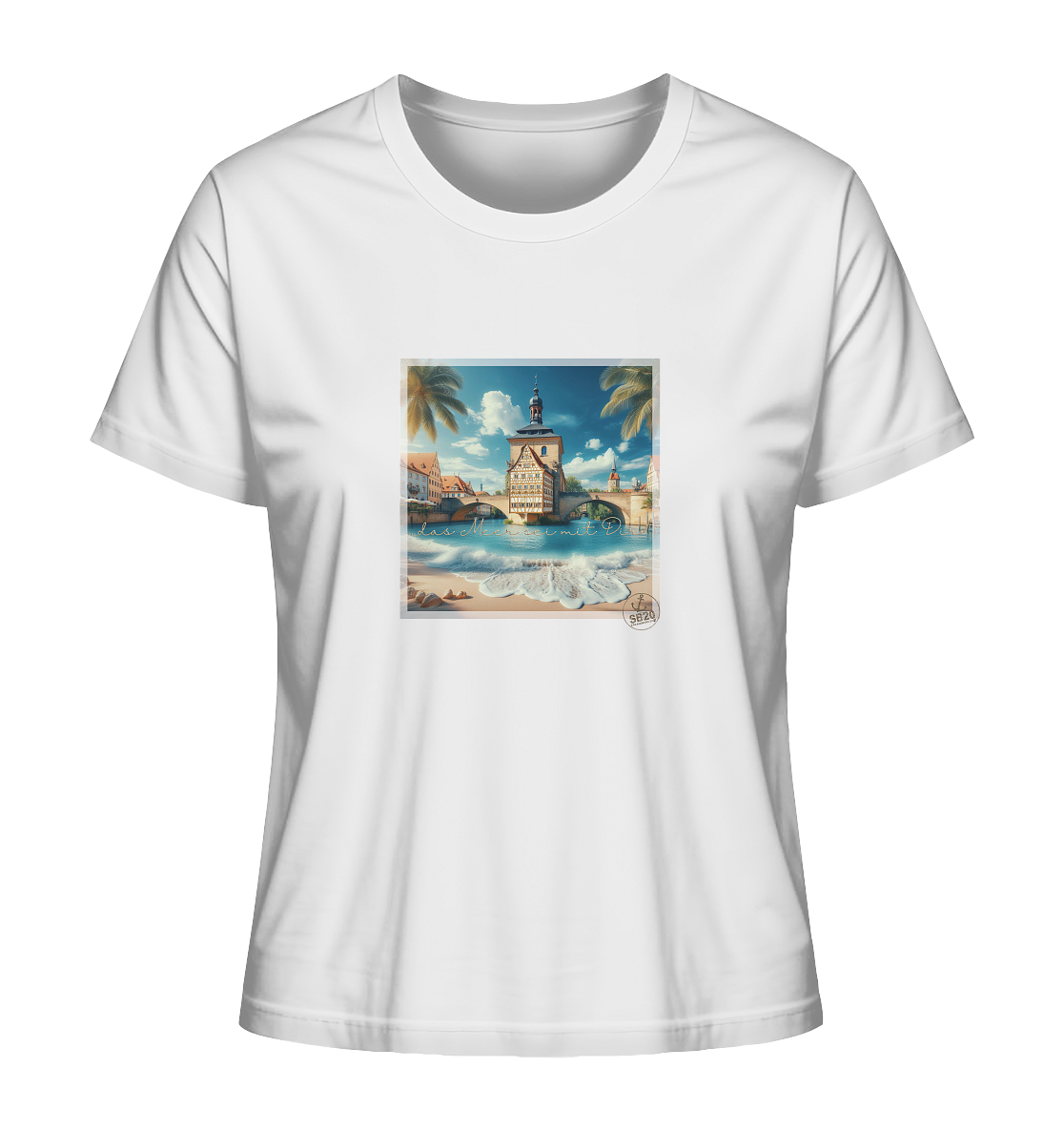 Alte Rathaus Bamberg am Meer ⚓ Mädels Bio T-Shirt