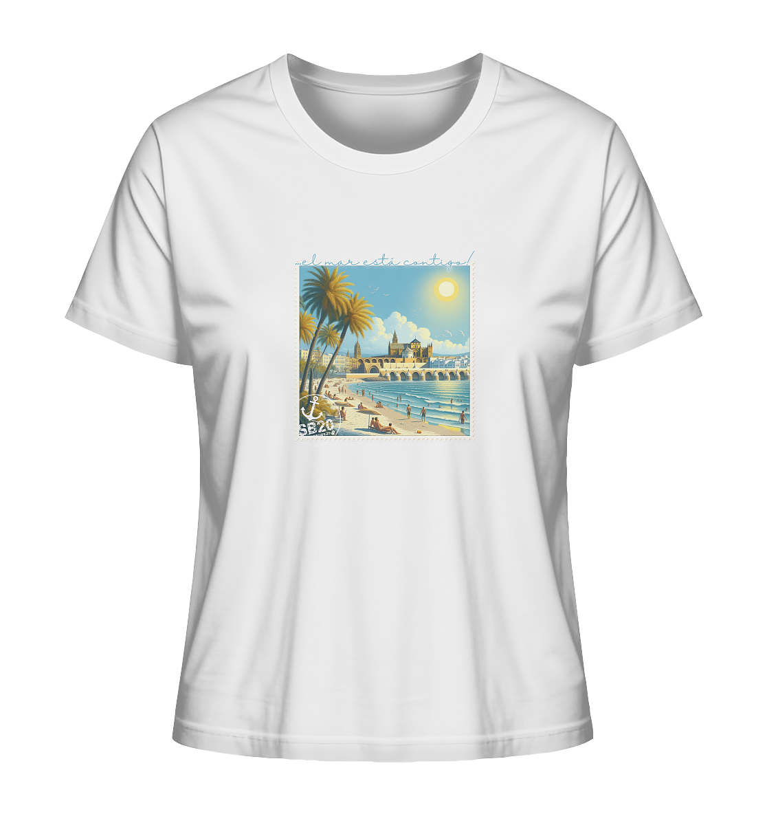 Kathedrale von Córdoba am Meer ⚓ Mädels Bio T-Shirt