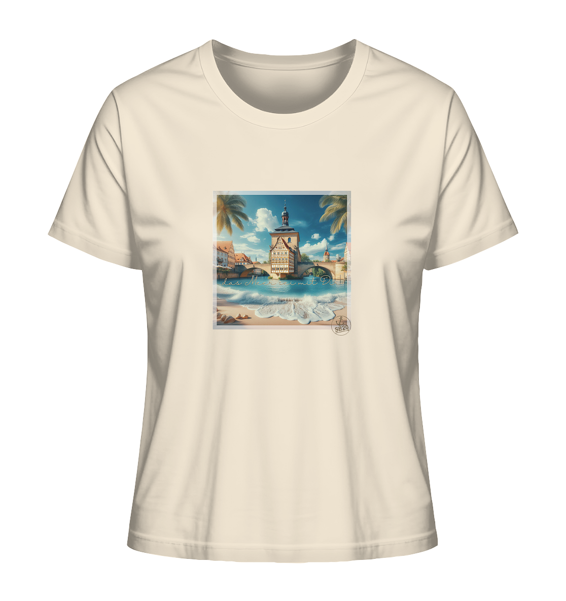 Alte Rathaus Bamberg am Meer ⚓ Mädels Bio T-Shirt