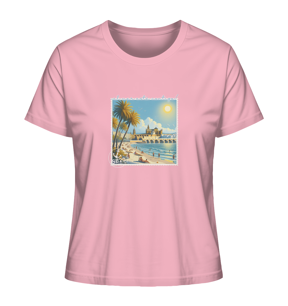 Kathedrale von Córdoba am Meer ⚓ Mädels Bio T-Shirt