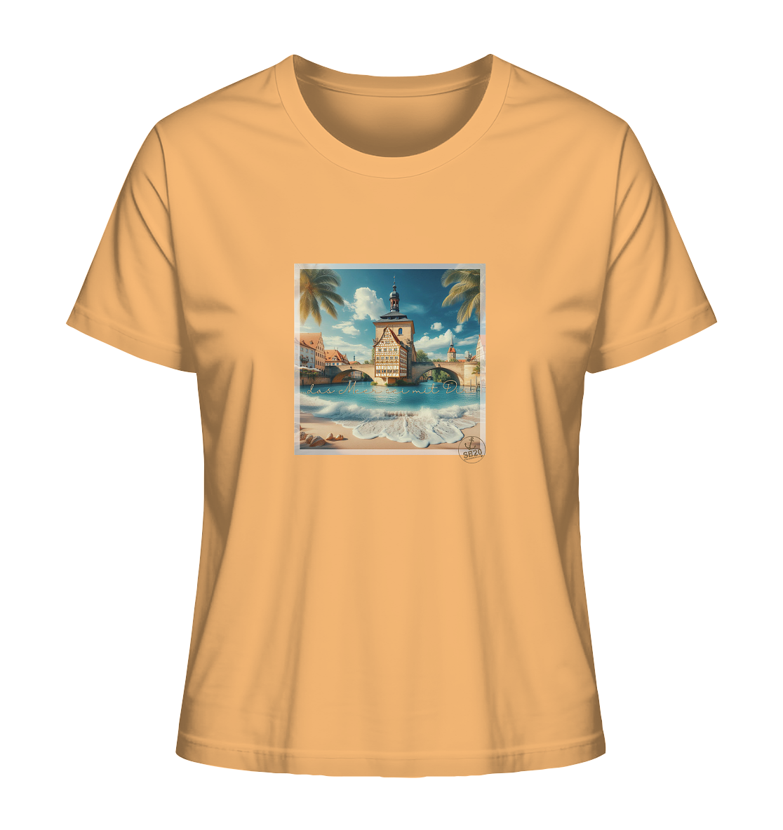 Alte Rathaus Bamberg am Meer ⚓ Mädels Bio T-Shirt