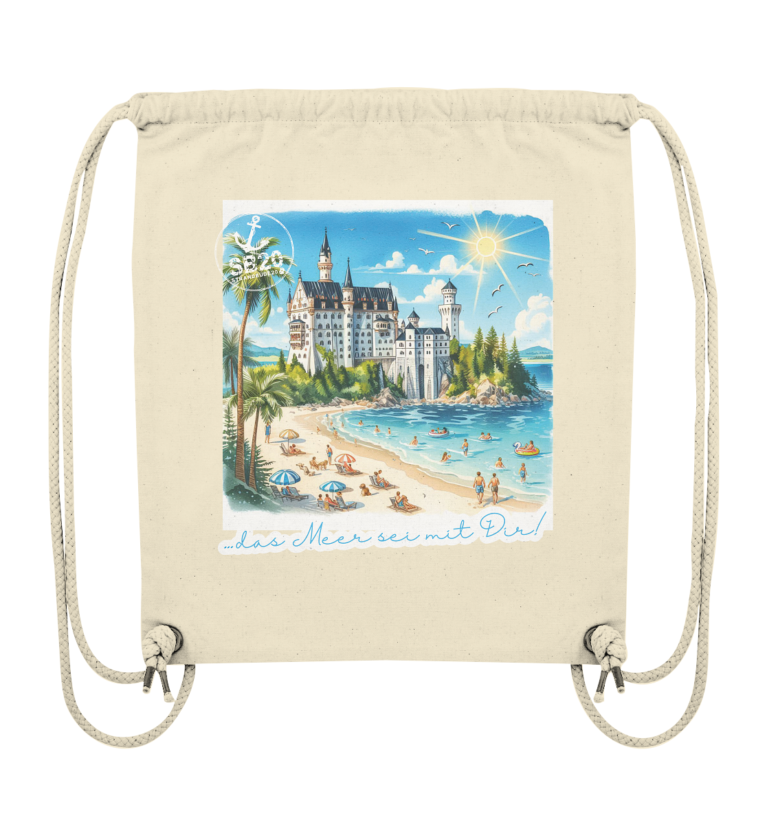 Schloss Neuschwanstein am Meer ⚓ Turnbeutel