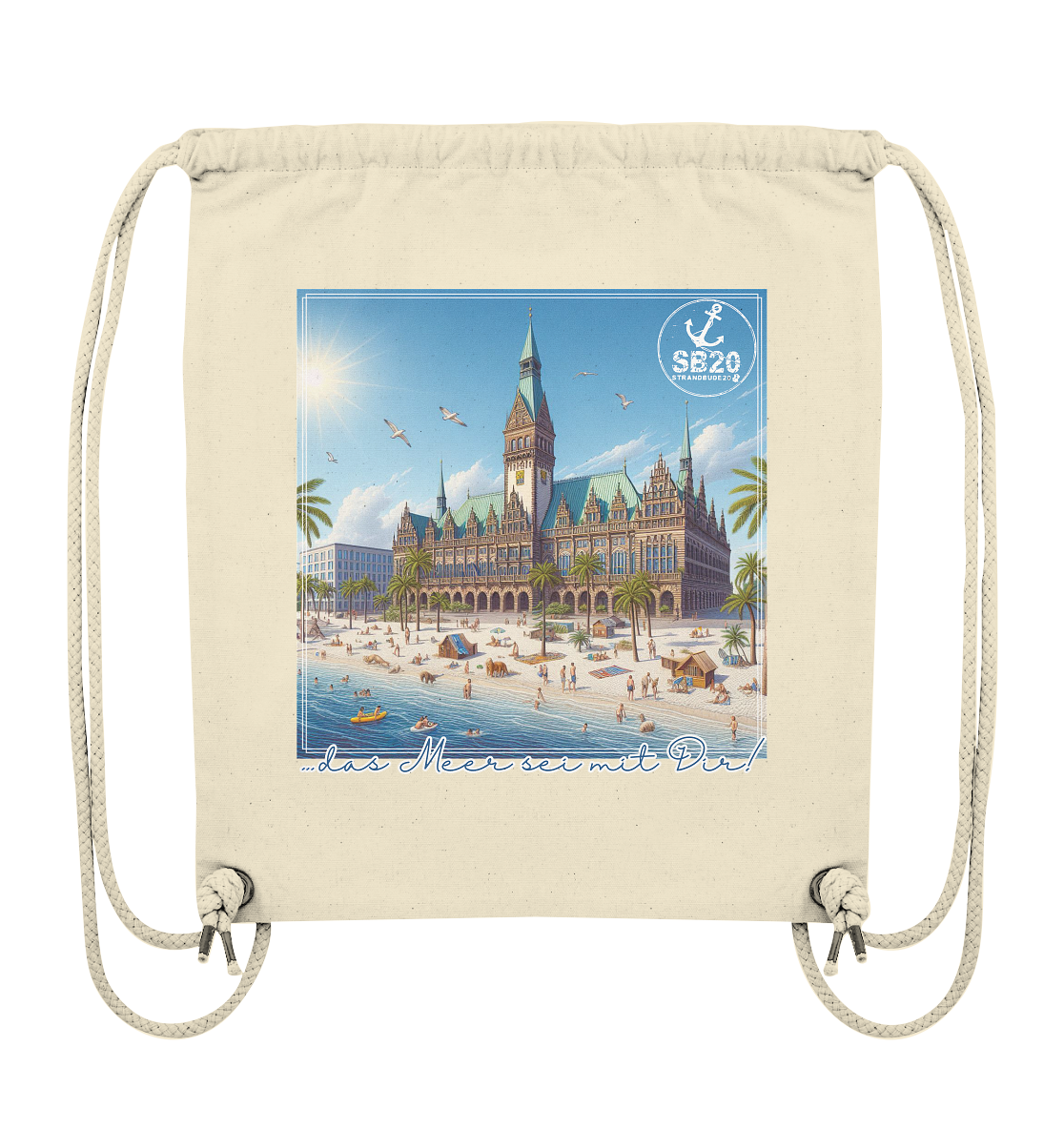 Bremer Rathaus am Meer ⚓ Turnbeutel