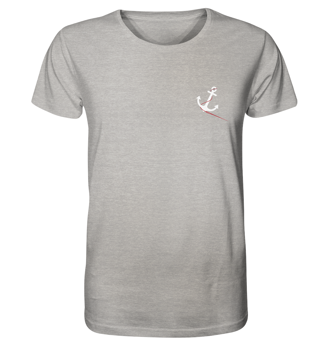 Mann, Hund, Sonnenuntergang ⚓ Jungs Bio-T-Shirt