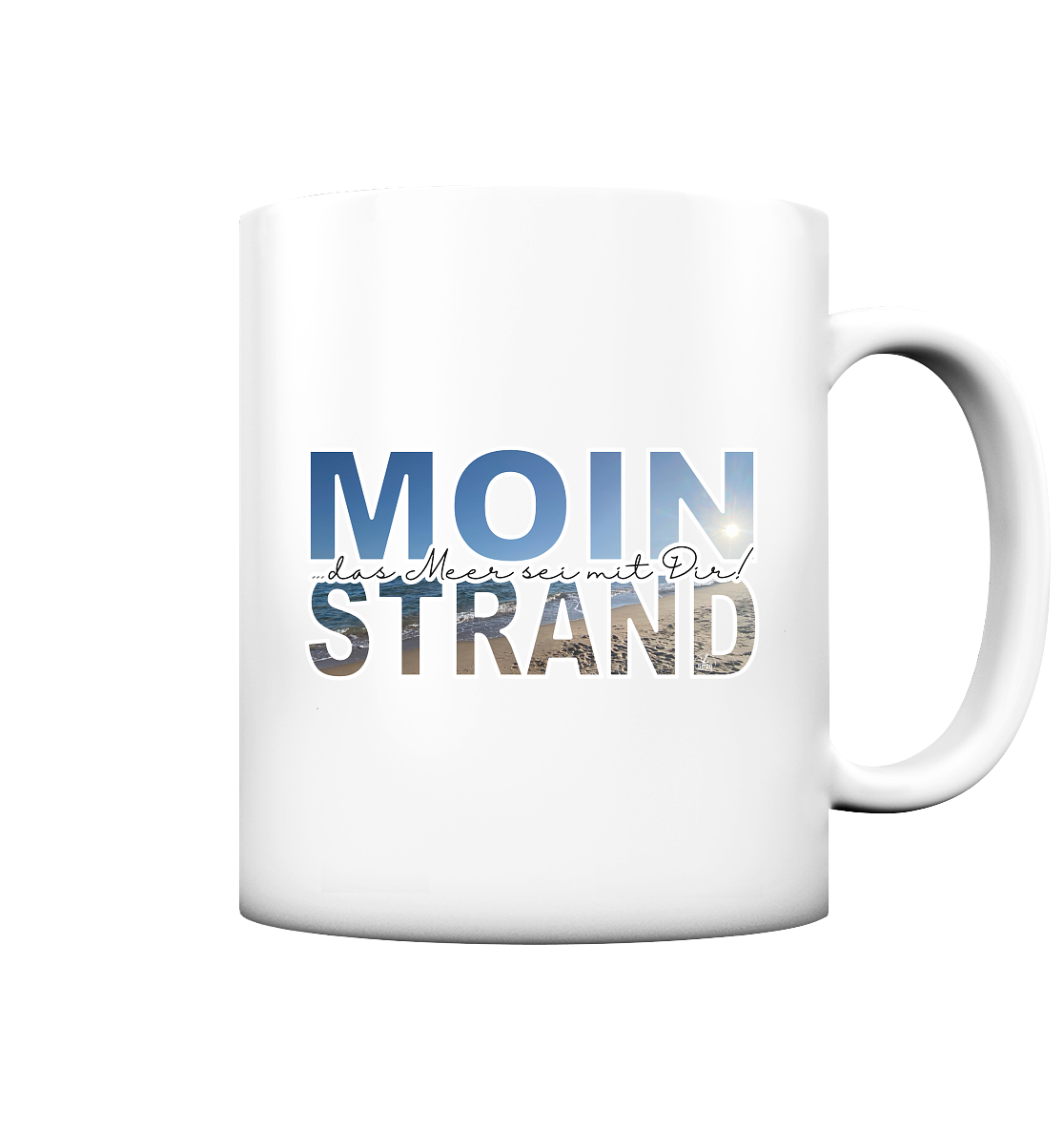 Moin Strand ⚓ Keramiktasse matt