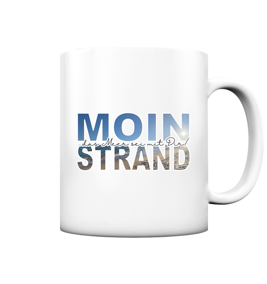 Moin Strand ⚓ Keramiktasse matt