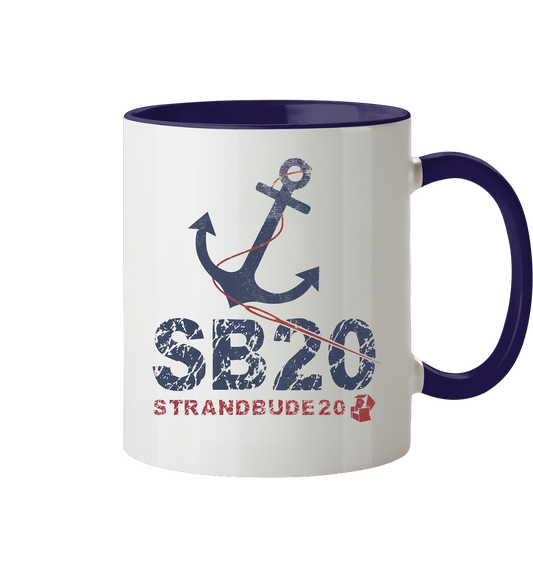 AnkerLogo Klassik ⚓ Tasse zweifarbig